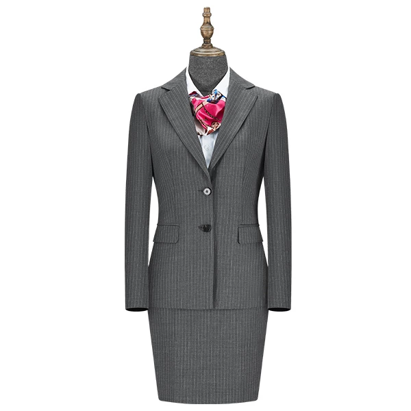 WY5027 TWO-BUTTON FLAT COLLAR AND DOUBLE SLITS