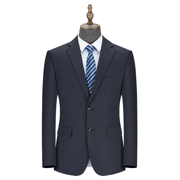 MY5015 TWO BUTTON FLAT LAPEL COLLAR WITH A CENTER SPLIT AT THE BACK