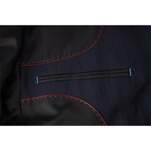 1006 Blue Vertical Stripes