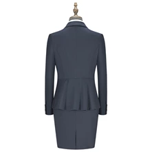 1006 Blue Vertical Stripes