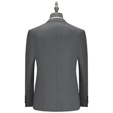 5007 Gray Vertical Stripes